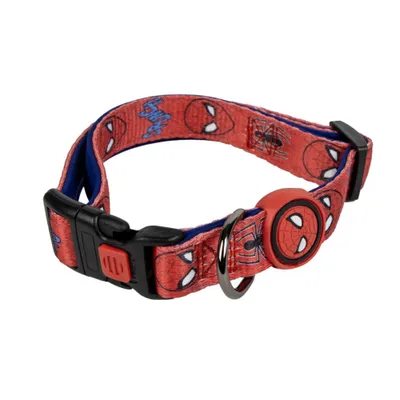 Spiderman LI Collier pour chien en polyester Spiderman LI Collier pour chien en polyester