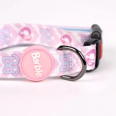 Barbie Collier pour chien en polyester