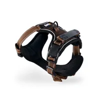 lionto harnais pour chien rembourré nylon doux anti-traction