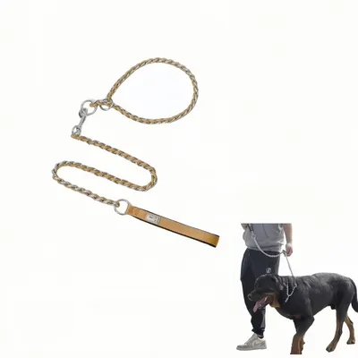 IntiMeg Laisse pour chien en acier inoxydable IntiMeg Laisse pour chien en acier inoxydable