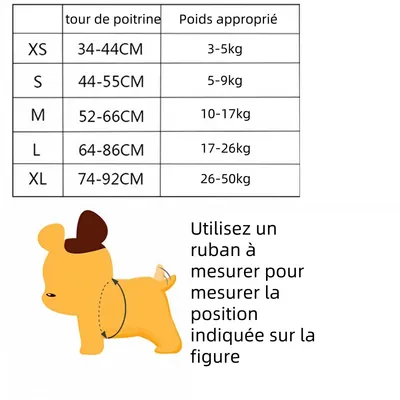 ZenPets Harnais respirant pour chien