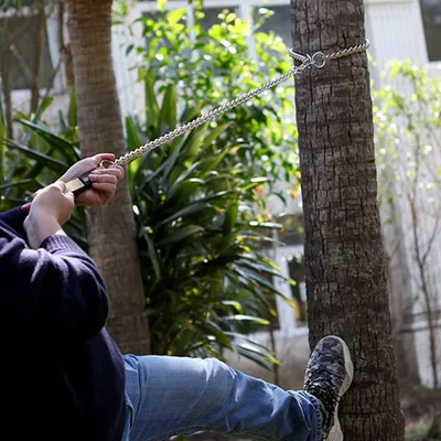 IntiMeg Laisse pour chien en acier inoxydable