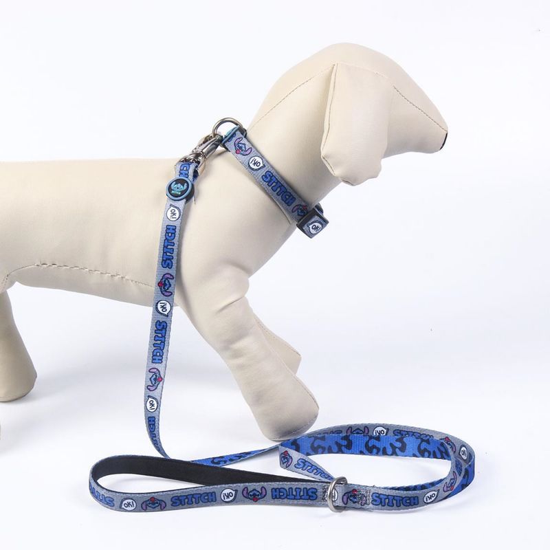 Stitch Laisse pour chien en polyester