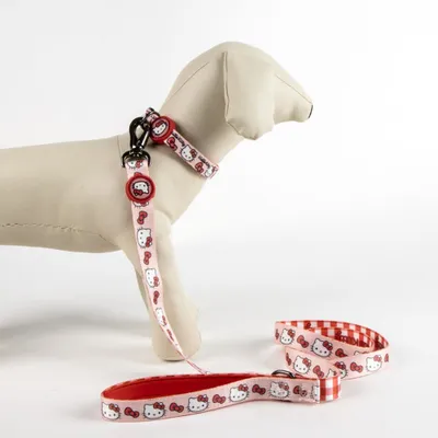 Hello Kitty Laisse pour chien en polyester