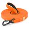 lionto Schleppleine für Hunde aus Nylon mit PVC-Beschichtung 20 m / neonorange