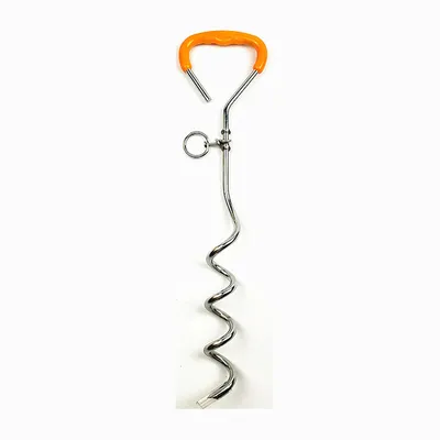 ZenPets Poteau de fixation pour laisse de chien en plein air