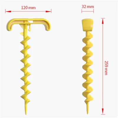 ZenPets Poteau pour chien de plein air et jouet multifonctionnel