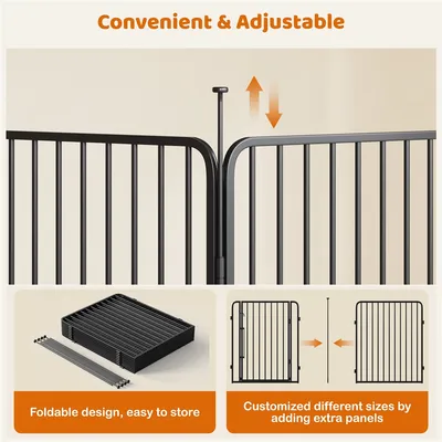 Yaheetech Parc pour Chien en Métal