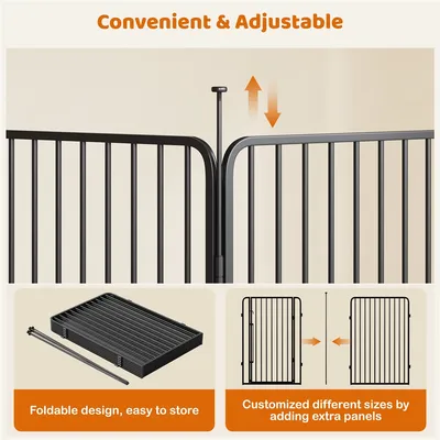 Yaheetech Parc pour Chien en Métal