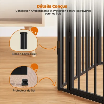 Yaheetech Parc pour Chien en Métal