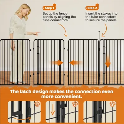 Yaheetech Parc pour Chien en Métal