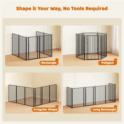 Yaheetech Parc pour Chien en Métal