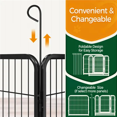 Yaheetech Parc pour Chien à 6 Panneaux