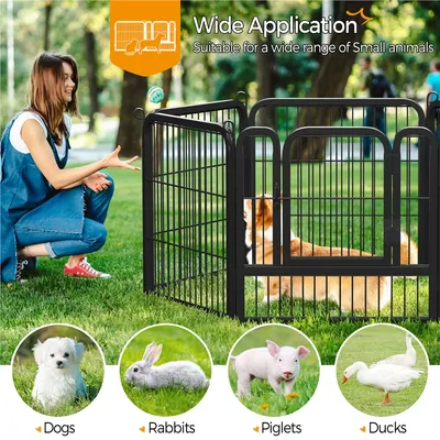 Yaheetech Parc pour Chien en 12 Panneaux