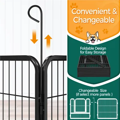 Yaheetech Parc pour Chien en 12 Panneaux