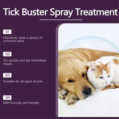 ZenPets Spray antiparasitaire pour animaux de compagnie