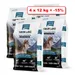 Croquettes NATURA WILD pour chien 4 x 12kg : 15% de remise