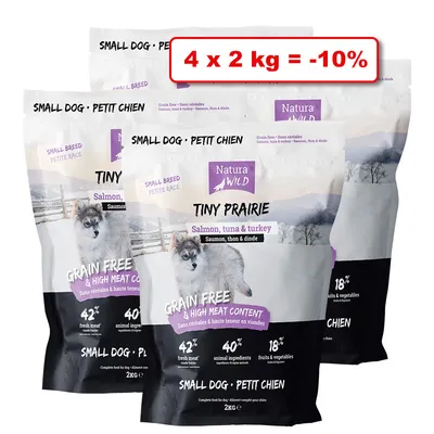Croquettes NATURA WILD pour chien 4 x 2kg : 10% de remise
