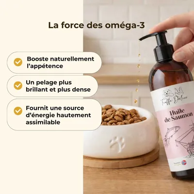 TRUFFE DÉLICE Huile de saumon