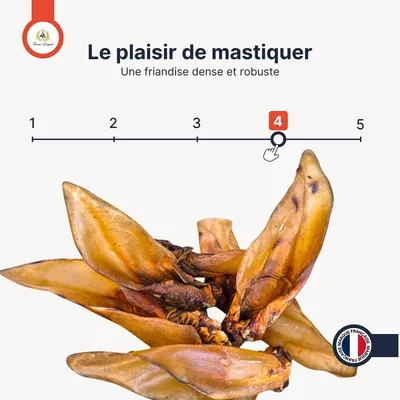 France Croquettes - Oreilles de Buffle XL - Riche en proteines