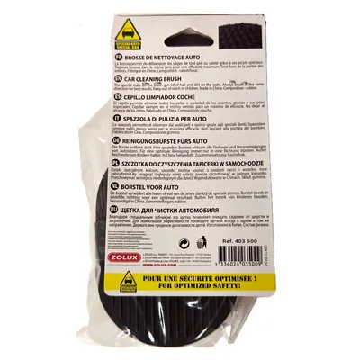 zolux - Brosse ramasse poils pour textiles