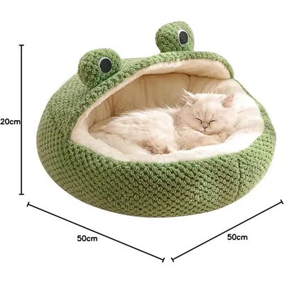 IntiMeg  Lit Niche pour Animaux de Compagnie d’Intérieur