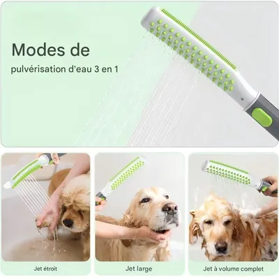 IntiMeg Brosse de bain pour chats et chiens