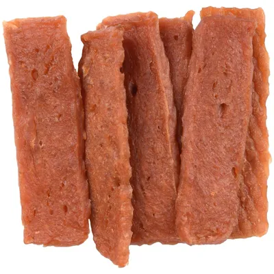 Friandise lamelles de lapin Hapki pour chien 85 g X 10 soit 850 g.