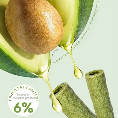 IntiMeg Huesos masticables para perros - Serie Aguacate
