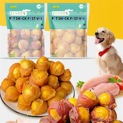 ZenPets Petit pain à la viande et au jaune d'œuf lyophilisé