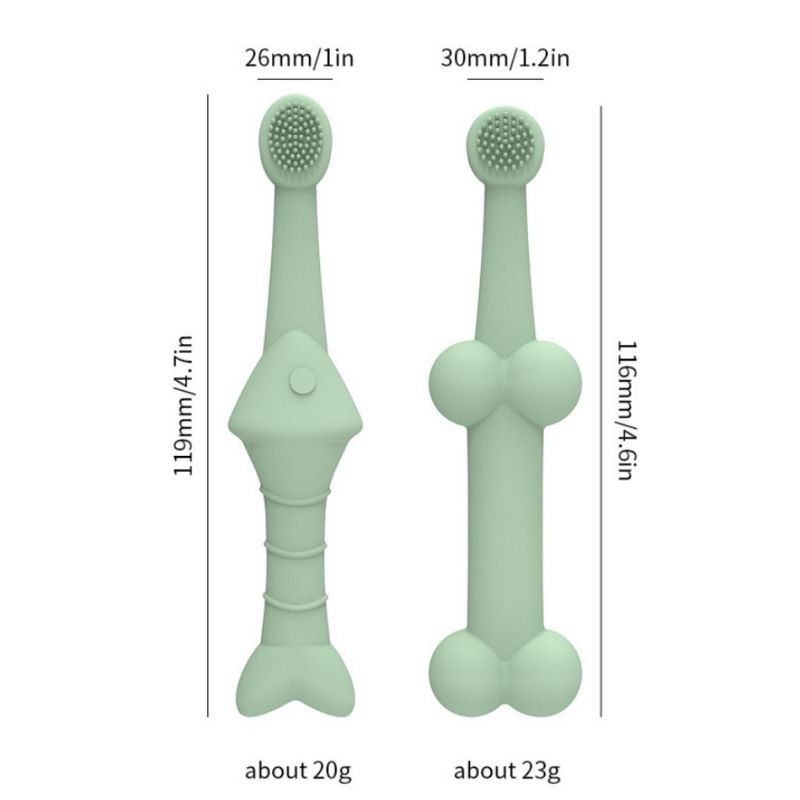 ZenPets Brosse à dents pour chat et chien