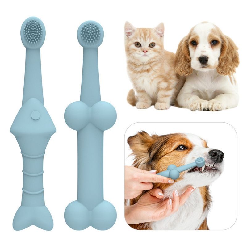 ZenPets Brosse à dents pour chat et chien