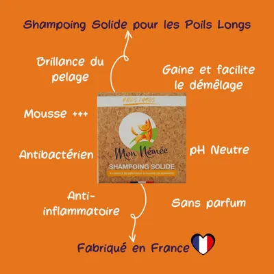 Mon Némée Boîte + Shampoing Solide pour Chiens