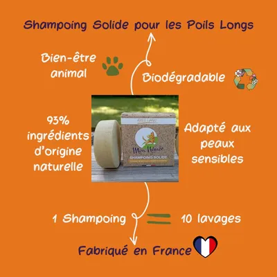 Mon Némée Boîte + Shampoing Solide pour Chiens