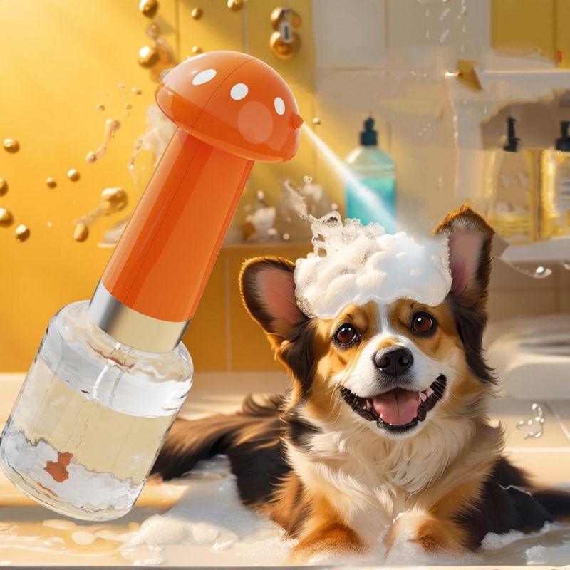 Intimeg Distributeur de savon mousse pour animaux de compagnie
