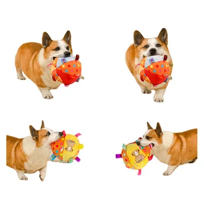 ZenPets Balle jouet grinçante pour chien