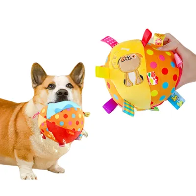 ZenPets Balle jouet grinçante pour chien