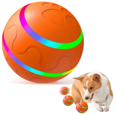 MCBOSON Balle interactive pour chien - Jouet intelligent