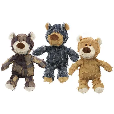 ZenPets Jouet pour chien en forme d'ours mendiant grand