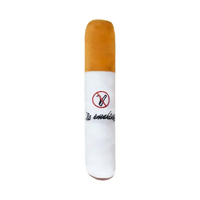 ZenPets Jouet en peluche pour chien en forme de cigarette