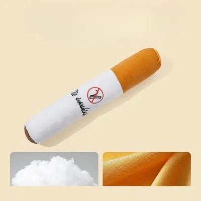 ZenPets Jouet en peluche pour chien en forme de cigarette