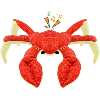 IntiMeg Jouet pour chien - Crabe impérial en peluche IntiMeg Jouet pour chien - Crabe impérial en peluche