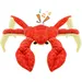 IntiMeg Jouet pour chien - Crabe impérial en peluche
