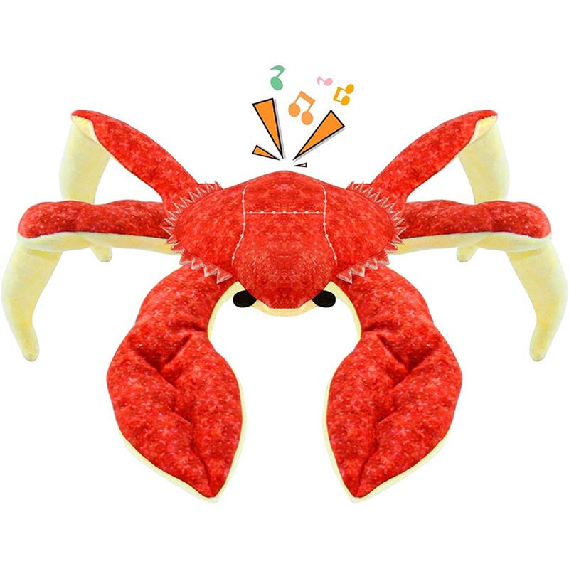 IntiMeg Jouet pour chien - Crabe impérial en peluche