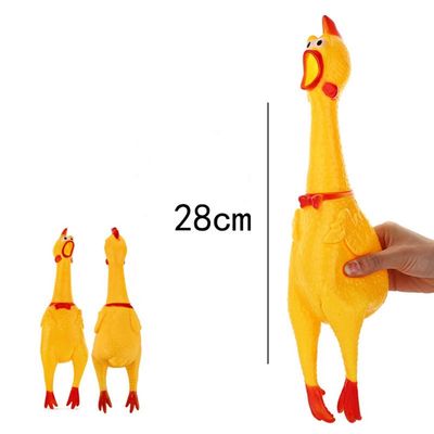 ZenPets Jouet pour chien poulet grogneur