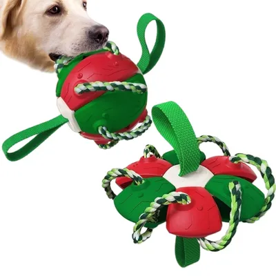 IntiMeg Jouet pour chien Frisbee Ball