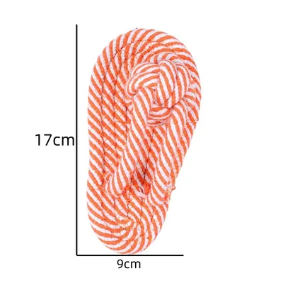 ZenPets Chaussons-jouets pour chien en corde de coton