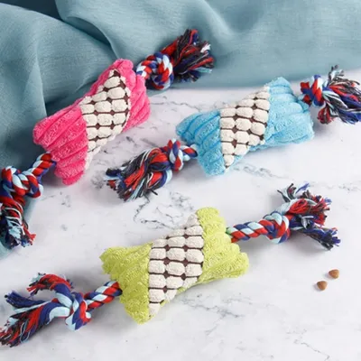 ZenPets Jouet pour chat en corde de coton Candy