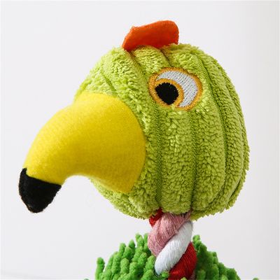 ZenPets Jouet en peluche sonore flamant rose pour chiens