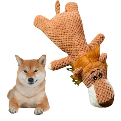 ZenPets Jouet en peluche pour grignoter et interagir